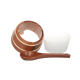 SAUFLEX wiadro drewniane 4 l, cedr