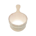 SAUFLEX wiadro drewniane 4 l, sosna - 2