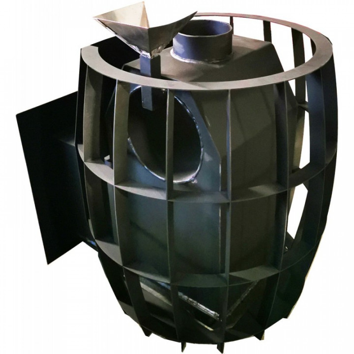 Piec do sauny opalany drewnem – TEPLODAR ETNA Barrel 12