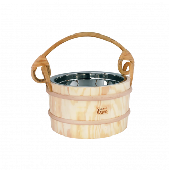 Wiadro SAWO z wkładką ze stali nierdzewnej, 5 l