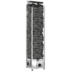 Elektryczny piec do sauny – SAWOTEC Tower Wall, Z WBUDOWANYM STEROWANIEM  Elektryczny piec do sauny – SAWOTEC Tower Wall, Z WBUDOWANYM STEROWANIEM