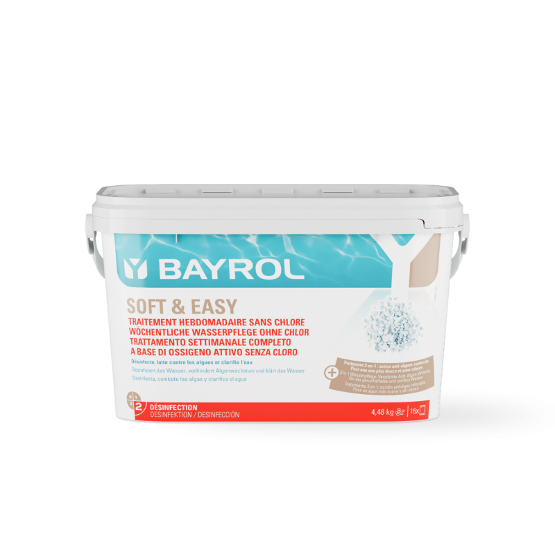 Środek do pielęgnacji basenu BEZ CHLORU Soft & Easy, 4,48 kg