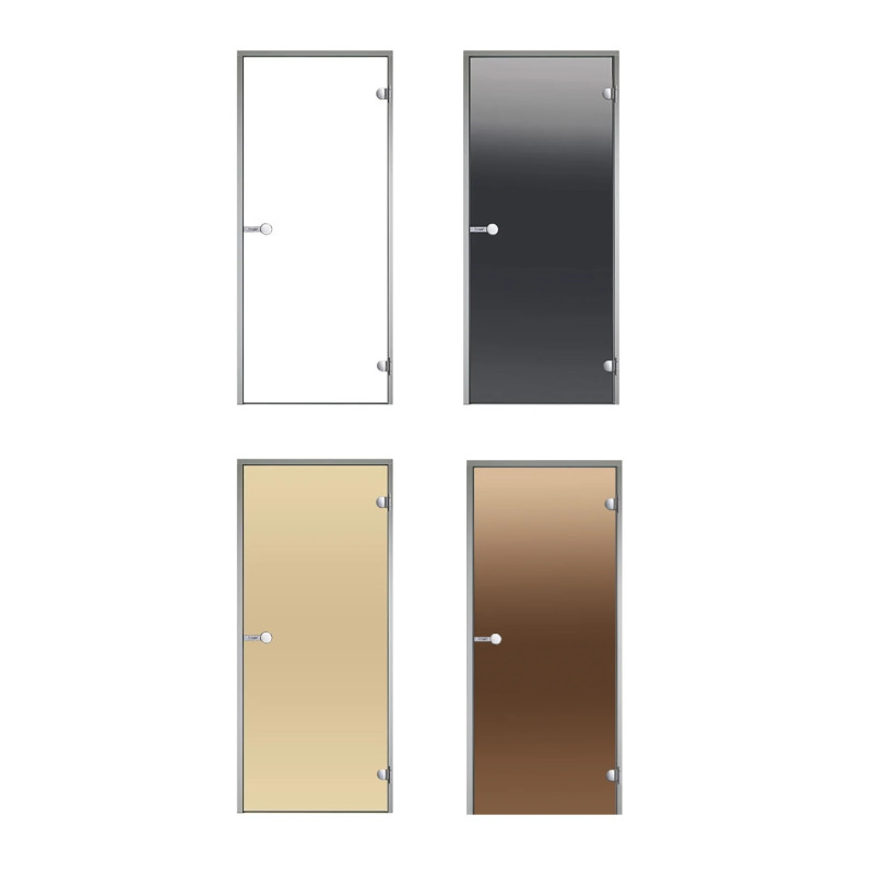 Drzwi szklane HARVIA do sauny parowej 7x19