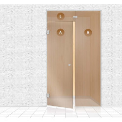 Ścianka szklana do sauny, AD TYPE 12  Ścianka szklana do sauny, AD TYPE 12