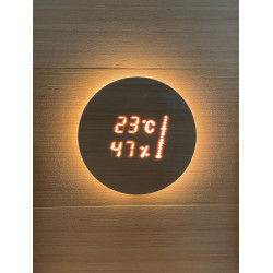 Termometr - higrometr i elektroniczna klepsydra - CARIITTI ASPECTU 