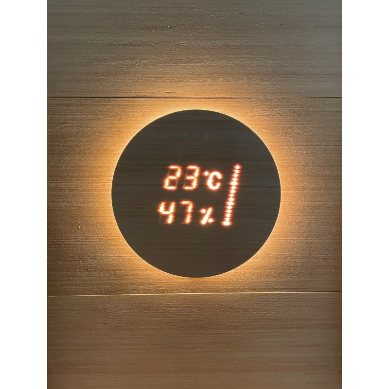 Termometr - higrometr i elektroniczna klepsydra - CARIITTI ASPECTU