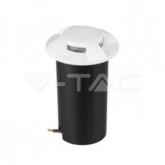 1W LED Steplight White 4 Way 3000K