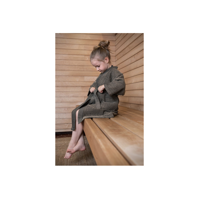 Szlafrok dziecięcy - RENTO KENNO, brązowy