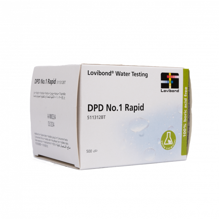 Tabletki do badania wody DPD 1, oznaczanie chloru, 10 tabletek