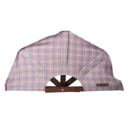 Wentylator do sauny, tkanina w kratkę 