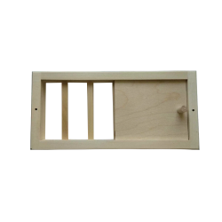 Kratka wentylacyjna z przepustnicą 