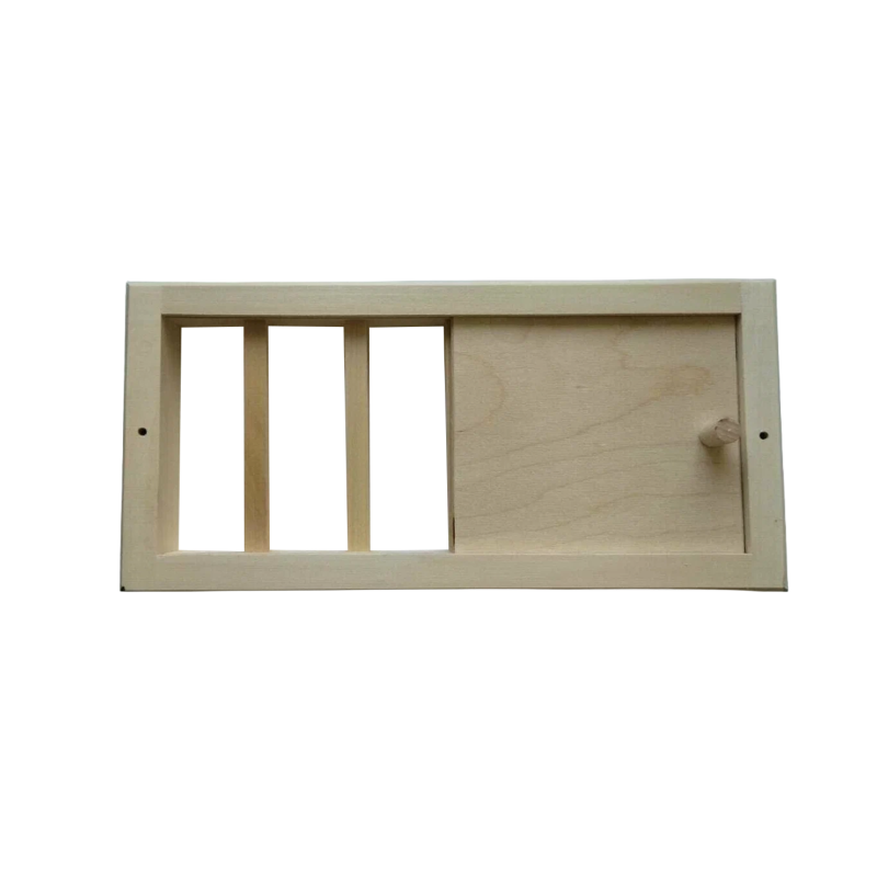 Kratka wentylacyjna z przepustnicą