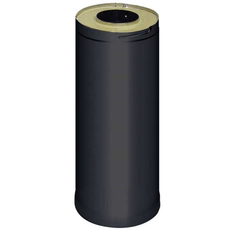 Przedłużenie komina stalowe HARVIA 0,5 m, czarne